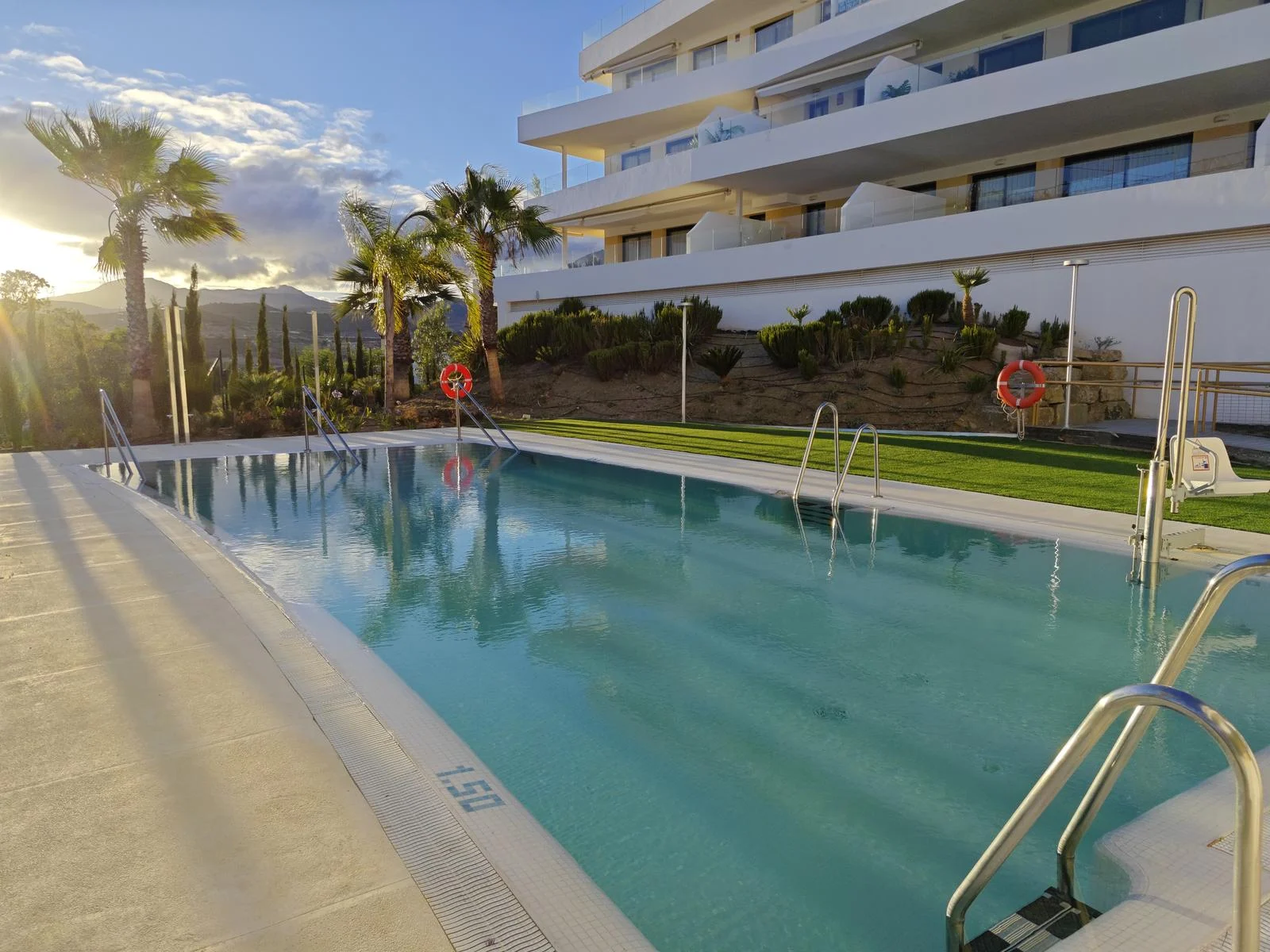 Outdoor pool of the complex